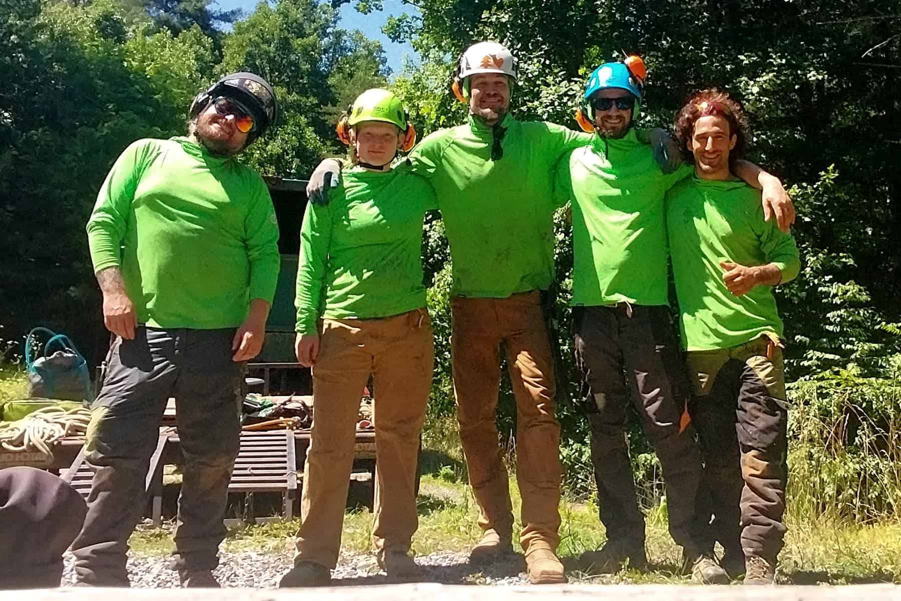 precision arborcare team